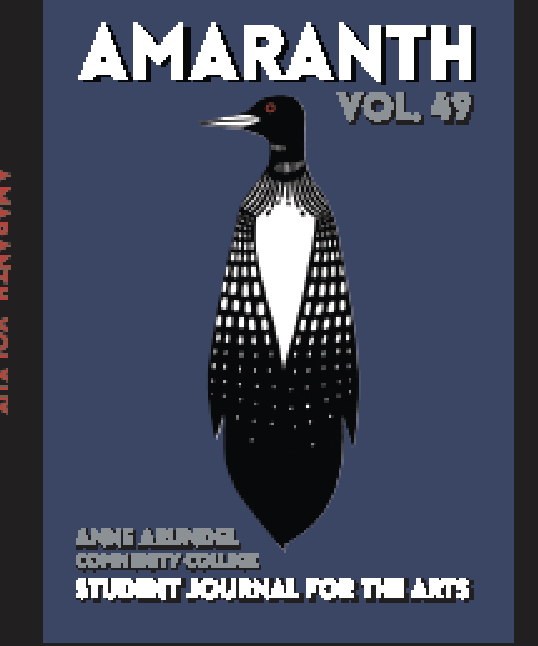 Amaranth, AACC’s student journal for the arts, will release its 49th edition in May.